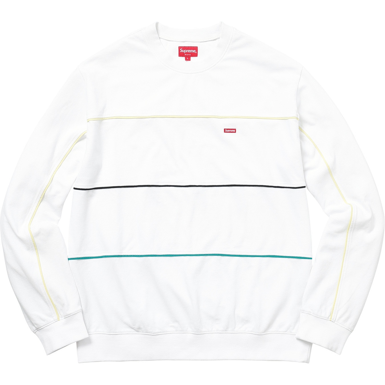 Multicolor Piping Pique Crewneck view 15